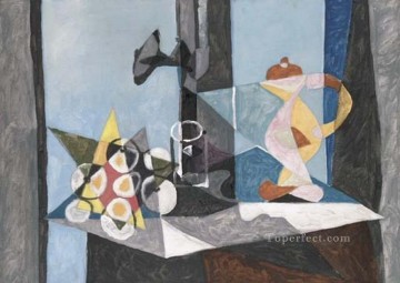Still life 3 1941 Pablo Picasso Oil Paintings